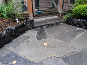 cherokee patio with basalt